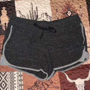 Dark gray athletic shorts